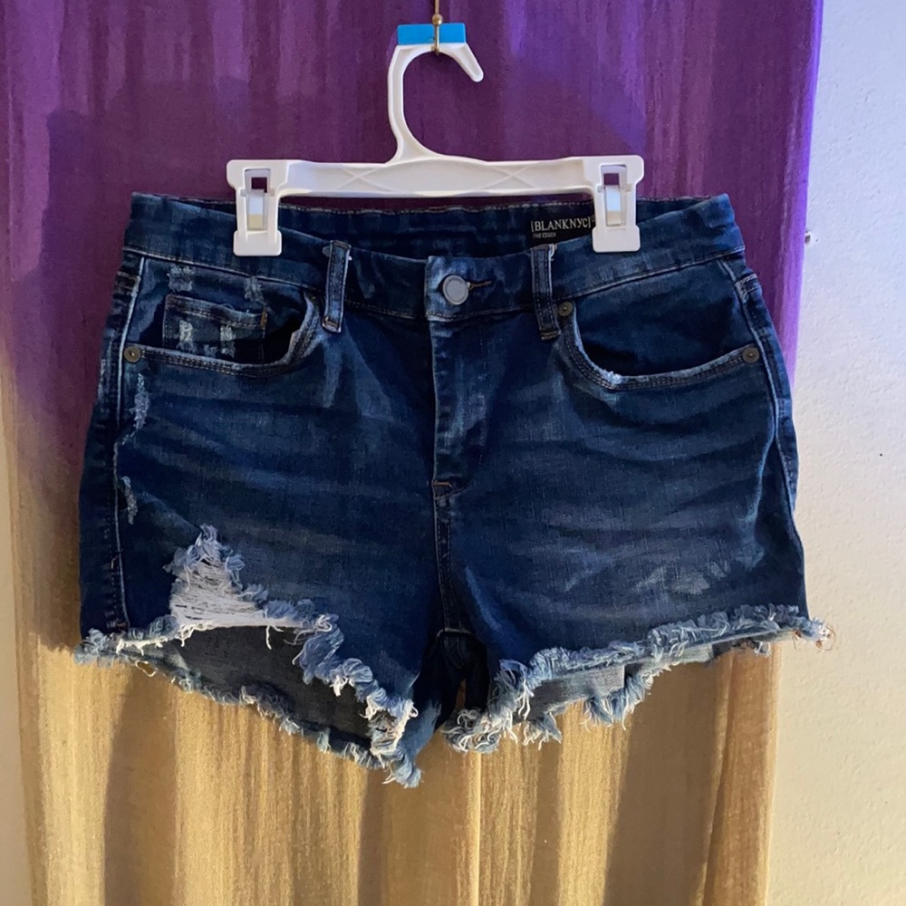 Jean shorts!  Very comfortable!